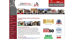 Desktop Screenshot of lifetime-remodeling.com