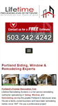 Mobile Screenshot of lifetime-remodeling.com